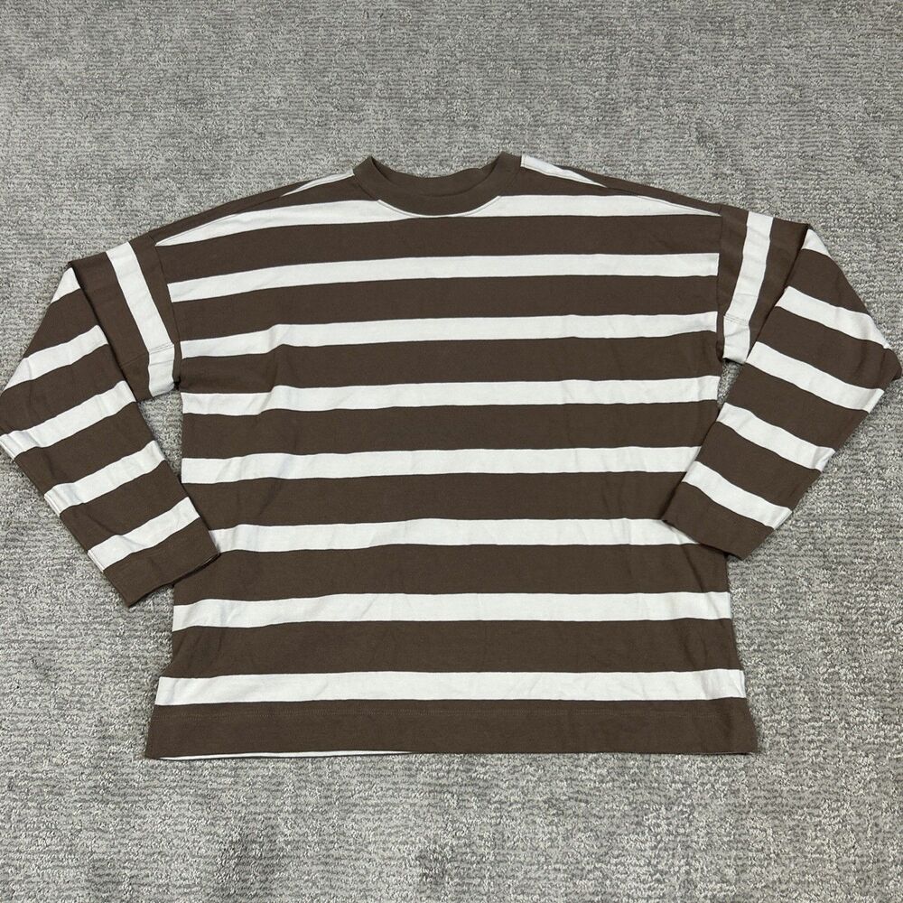 AYR Brown and White The Early Mornings Tee